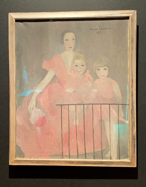 ニコル・グルーと二人の娘、ブノワットとマリオン