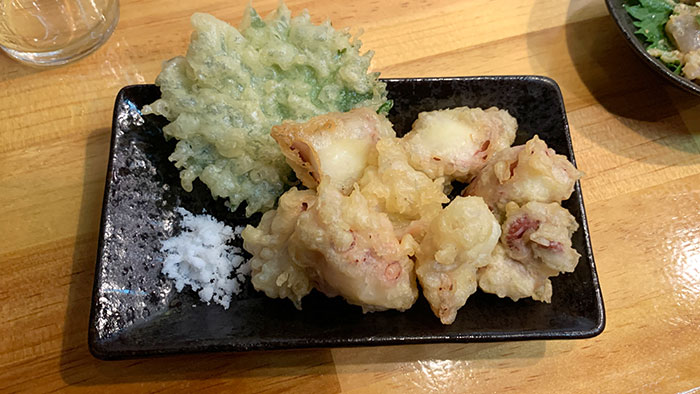 タコの天ぷら