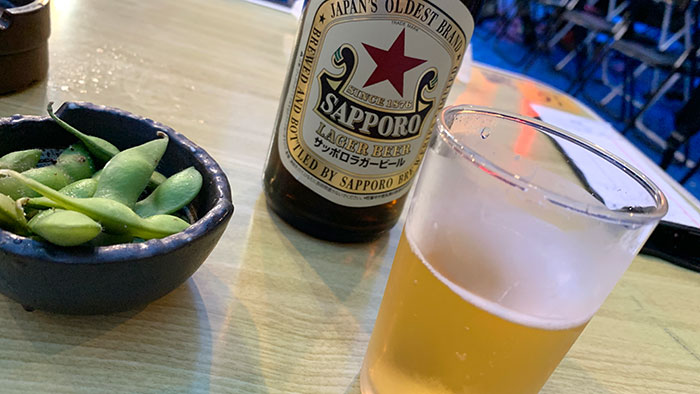 瓶ビール:サッポロラガービール