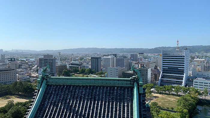 和歌山城天守閣 風景4
