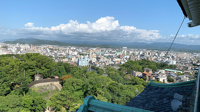 和歌山城天守閣 風景5