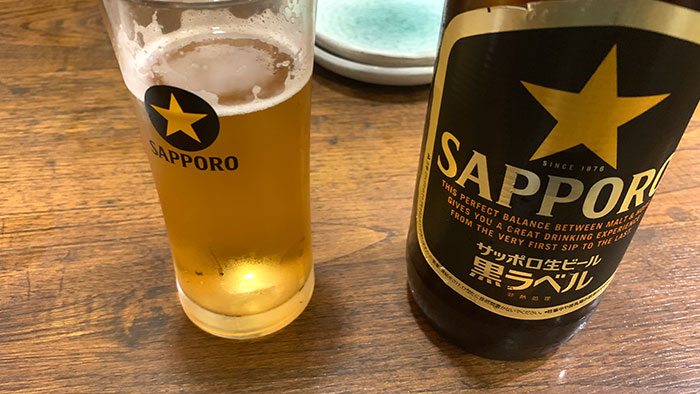 黒ラベル 瓶ビール