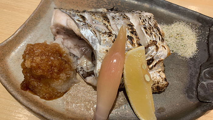 さわらの塩焼き