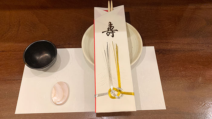 配膳のセット