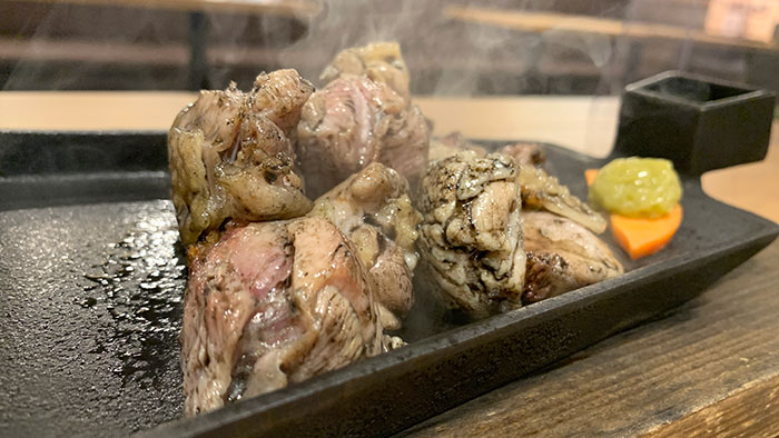 地鶏炭火焼