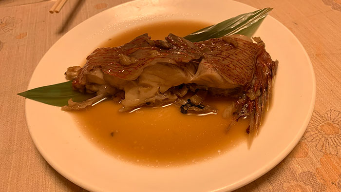 鯛の煮付け