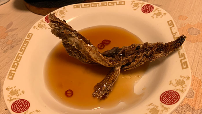 おこぜの唐揚げ