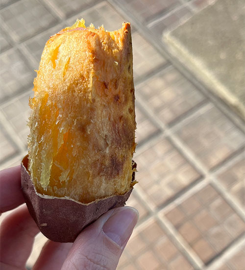 2日目;焼き芋の中身