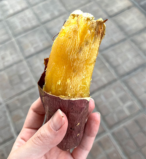 1日目;焼き芋の中身