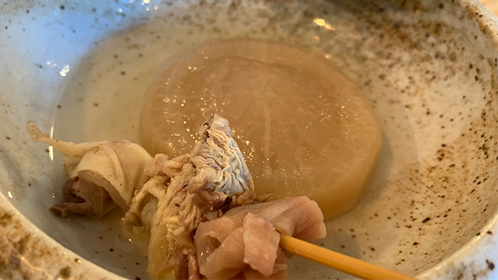 おでんの大根・牛すじ