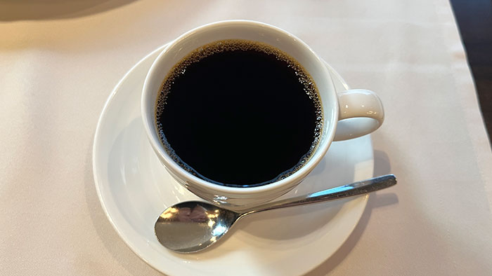 食後:コーヒー