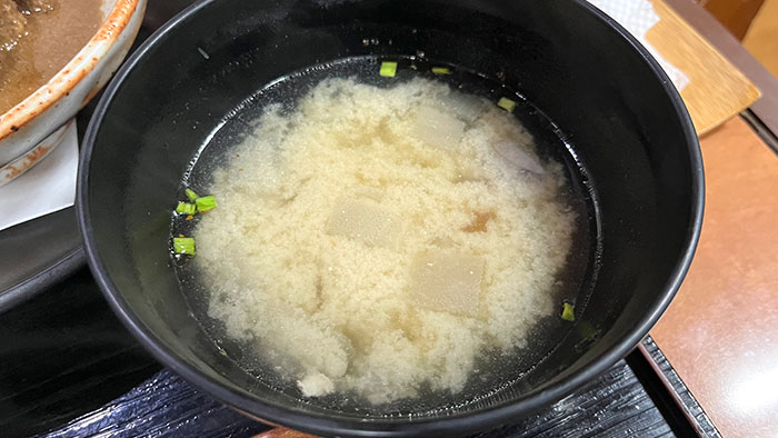 お味噌汁