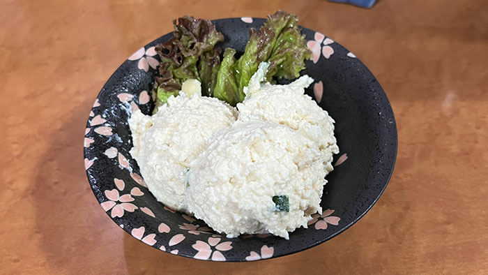 豆腐サラダ:大盛り