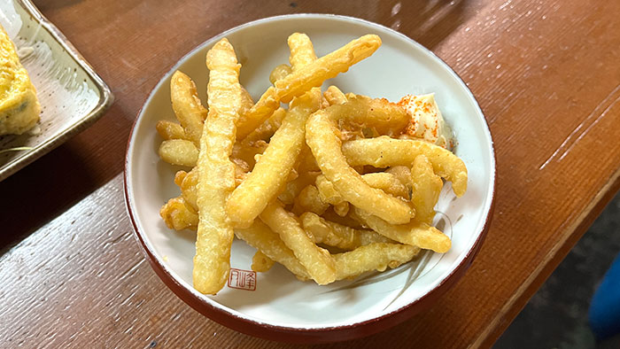 スルメの天ぷら