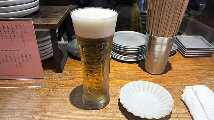 生ビール:カールスバーグ