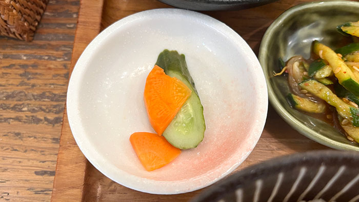 お漬物