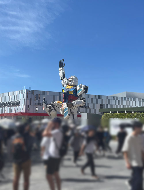 GUNDAM NEXT FUTURE PAVILION：外観