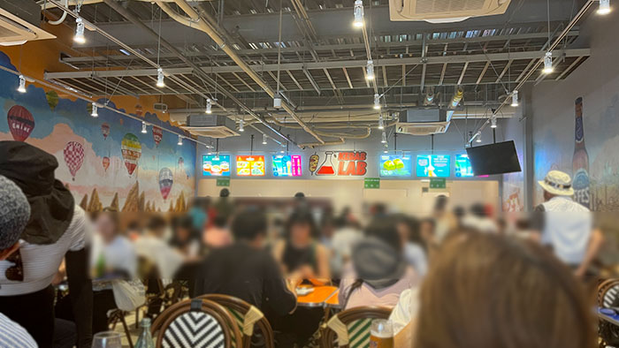 店内の様子