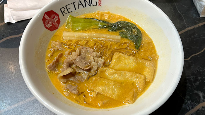 注文した麻辣湯