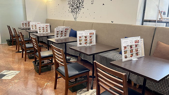 ソルビバの店内