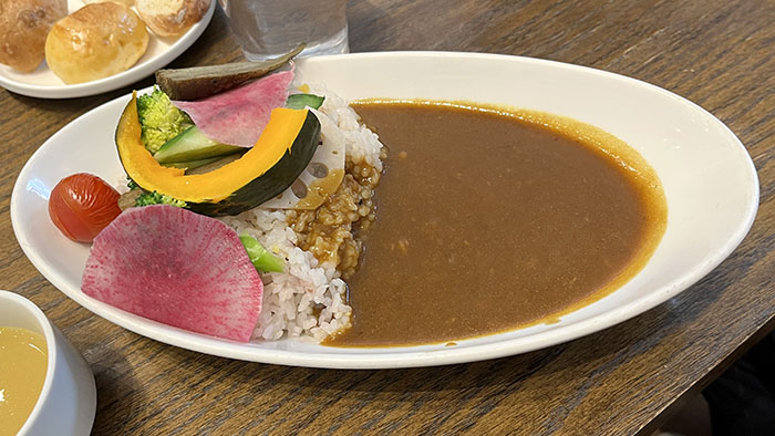 季節の野菜カレー