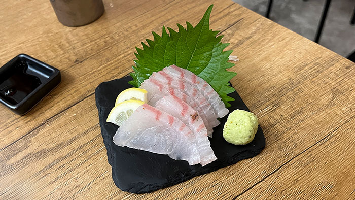 真鯛のお造り