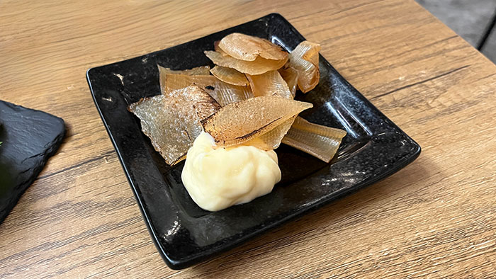 エイヒレの炙り
