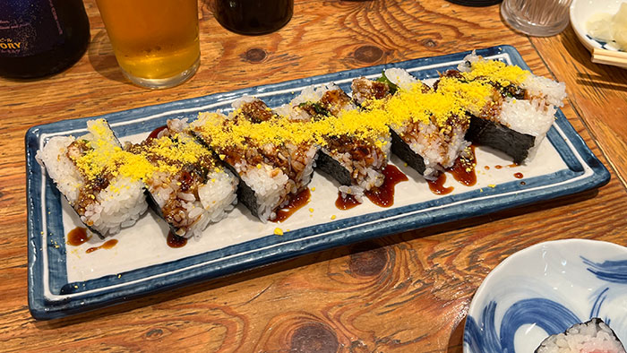 さしすの名物「うなカツサンド」