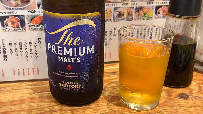 瓶ビール中瓶