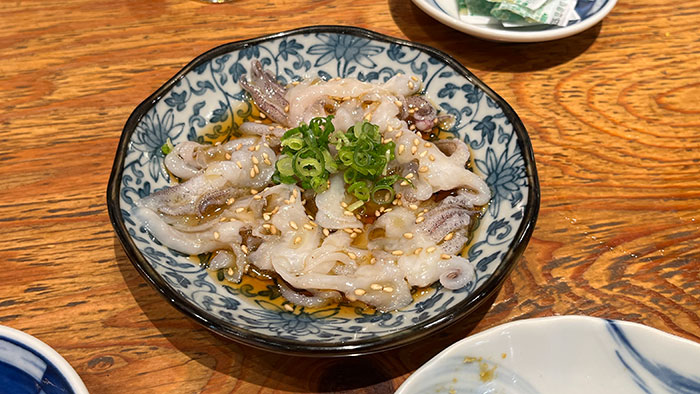 げそ生レバー風