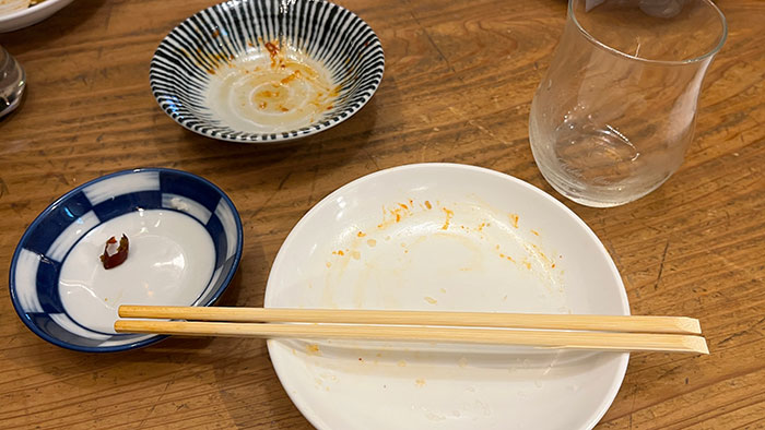 完食
