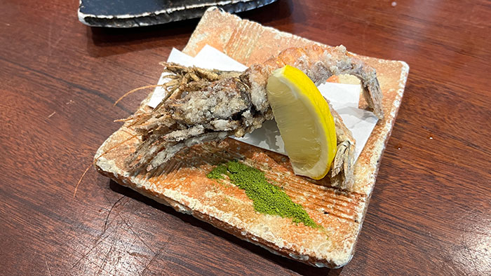 がらもさ海老の唐揚げ